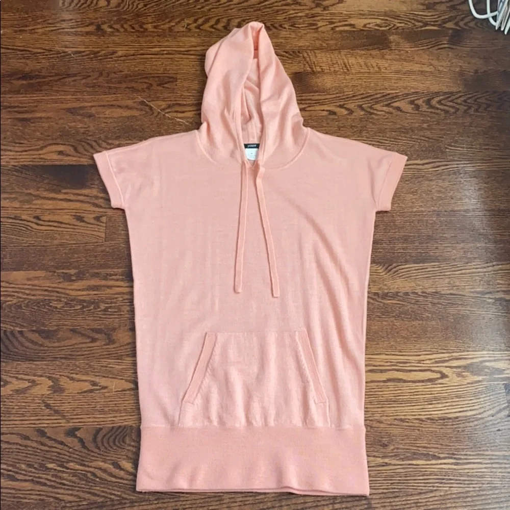 J. Crew Kangaroo Pocket merino wool sweater hoodie XS